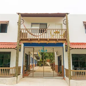 Mini-hôtel Hacienda Bambu, Bacalar